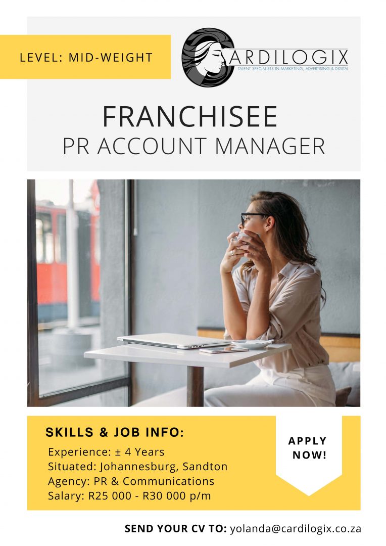 Franchisee PR Account Manager
